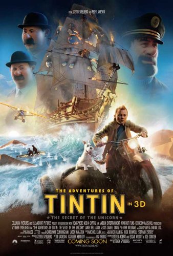 Amazon.co.jp: 映画ポスター 海外版 タンタンの冒険/ユニコーン